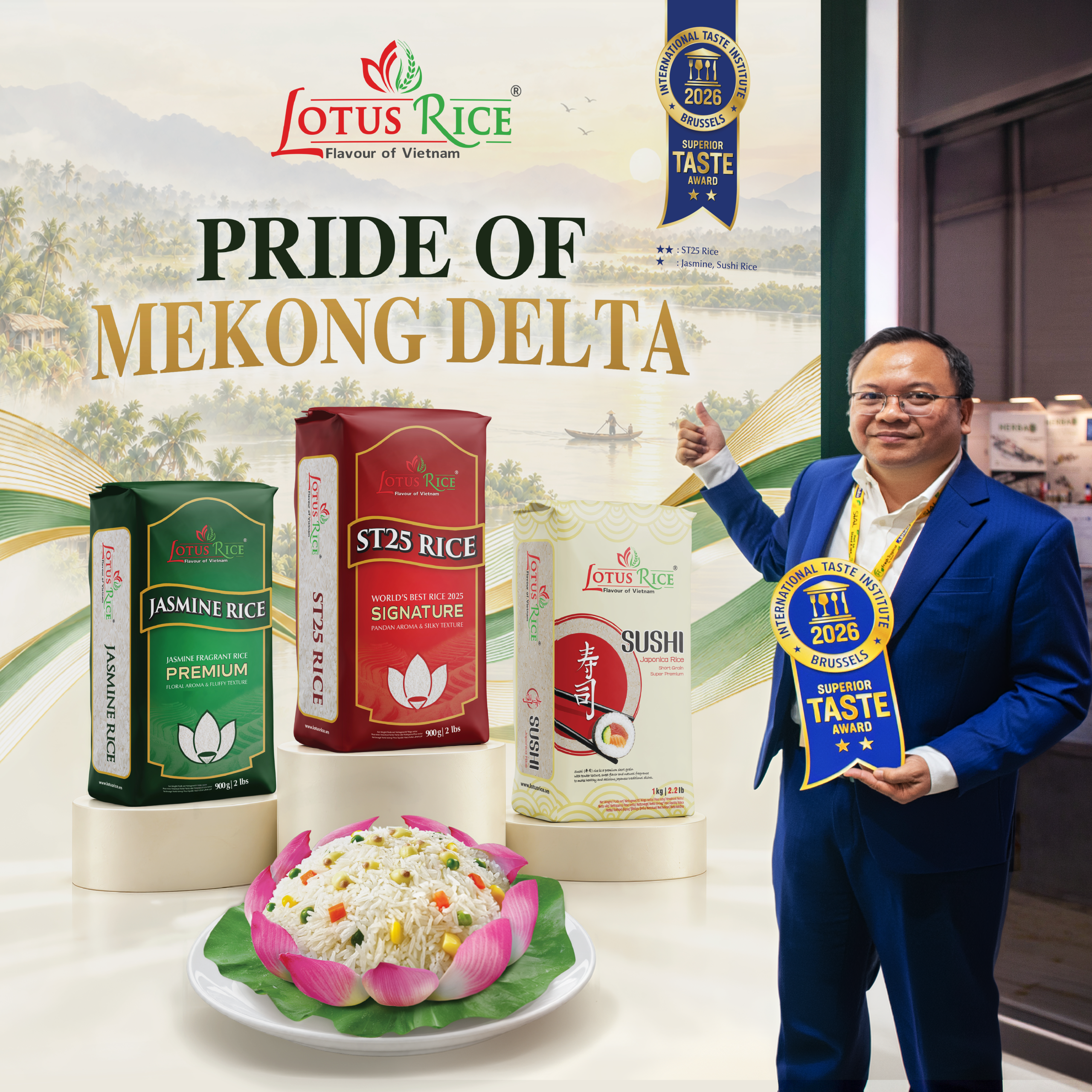Lotus Rice Builds China Market Opportunities With Delegates - Lotus Rice